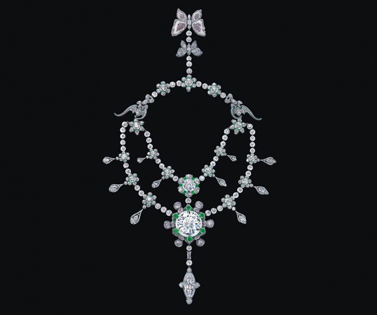 104-carat "A Heritage in Bloom" Diamond Necklace Unveiled