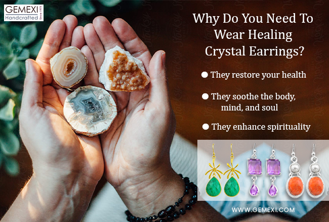 Why Do You Need To Wear Healing Crystals Earrings?