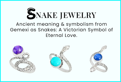 Snake Jewelry Ancient Meaning & Symbolism From Gemexi As Snakes: A Victorian Symbol Of Eternal Love