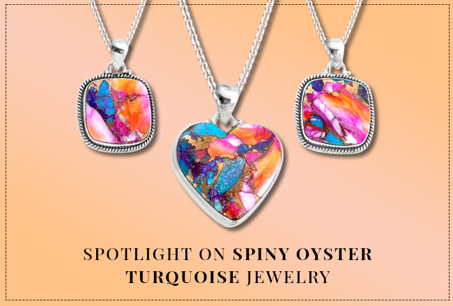 Spotlight on Spiny Oyster Turquoise Stone Jewelry