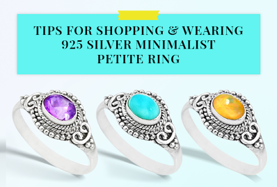Tips for Shopping & Wearing 925 Silver Minimalist Petite Ring