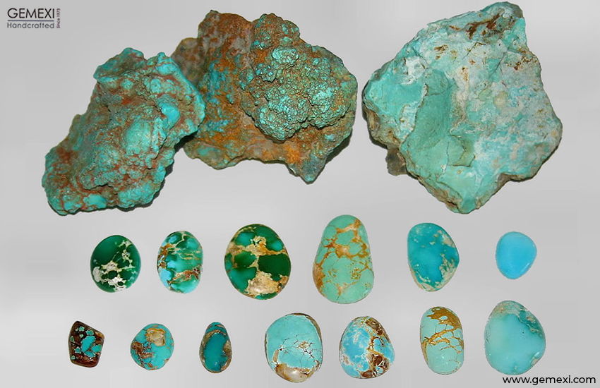 Turquoise varieties on sale