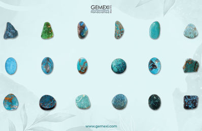 The Scenic Spectrum of Southwestern Turquoise: A Journey through 60 Remarkable Varieties