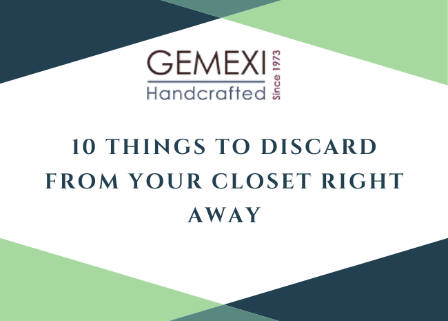 10 Things to Discard from Your Closet Right Away