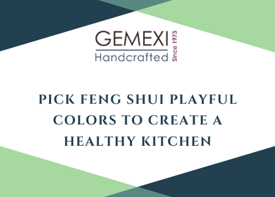 PICK Feng Shui playful colors to create a healthy kitchen