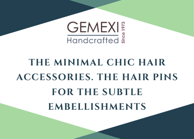 The Minimal Chic hair accessories. The hair pins for the subtle embellishments