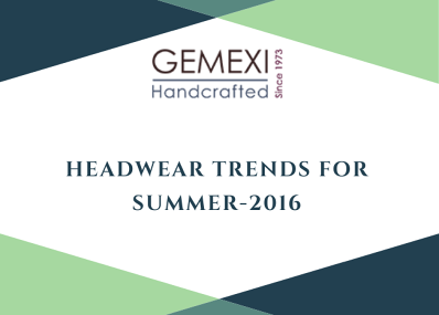 Headwear trends for summer-2016