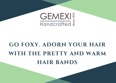 Go Foxy. Adorn your hair with the pretty and warm hair bands