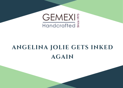 Angelina Jolie gets inked again