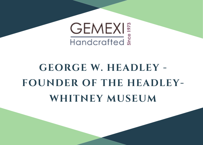 George W. Headley - Founder of The Headley-Whitney Museum