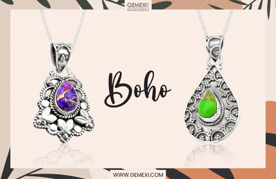 The Hippy and Free Spirit Silver Boho Jewelry from Gemexi