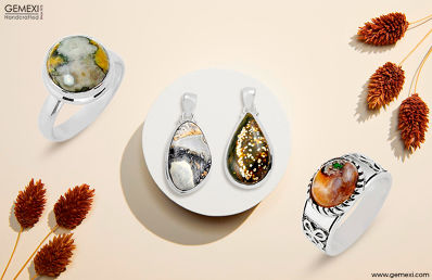 The Mystical Allure of 925 Sterling Silver Ocean Jasper Jewelry: Dive Deep with Gemexi's Wholesome Collection