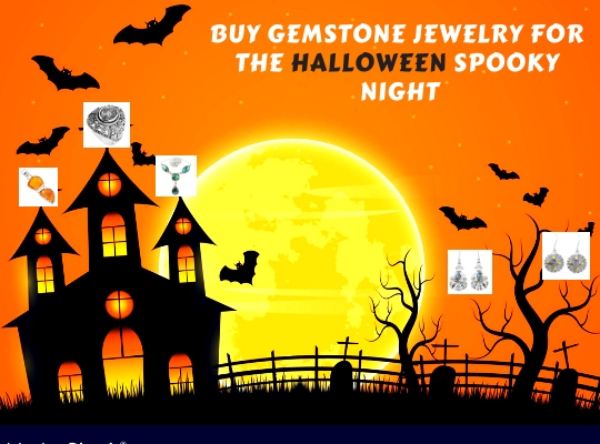 Buy Gemstone Jewelry for the Halloween Spooky Night