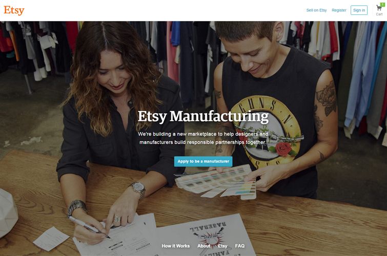 Etsy's New Online Marketplace On the Anvil