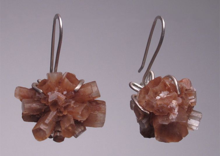 aragonite earrings