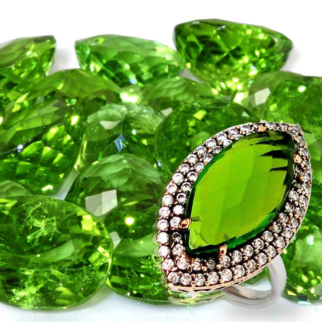 peridot gemstone healing