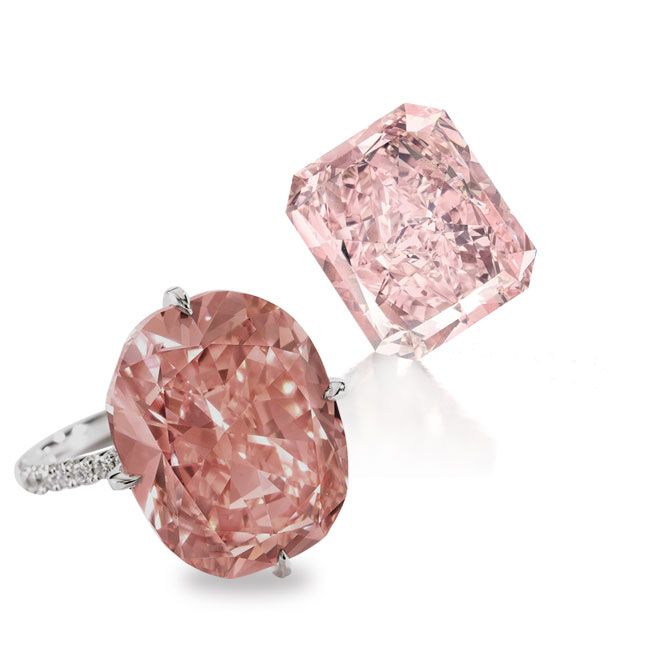 pink star diamond gemstone