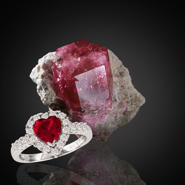 red beryl gemstone