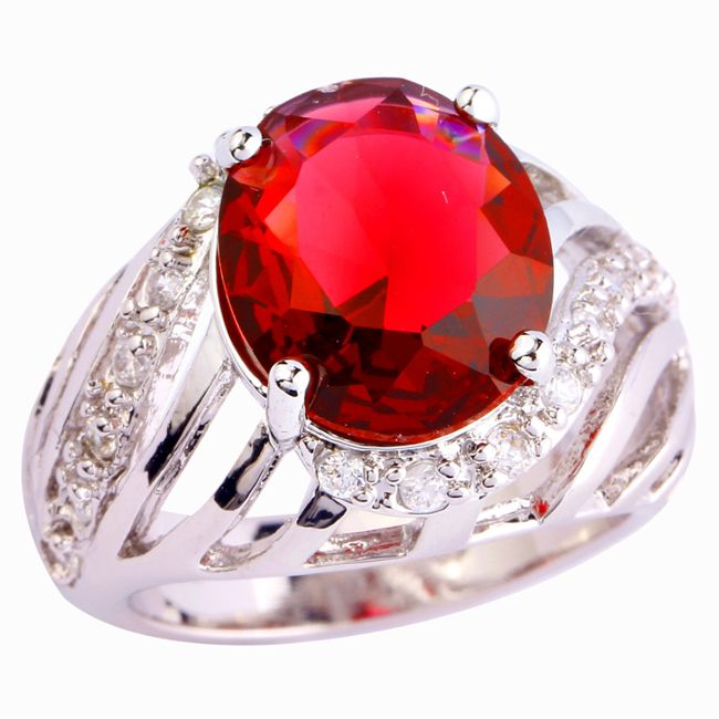 red ruby spinel