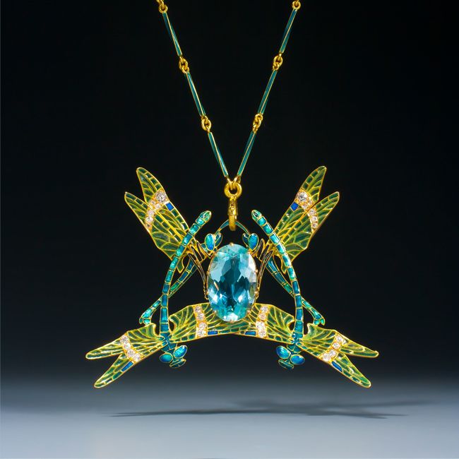 renÃÂ© lalique art nouveau pendant