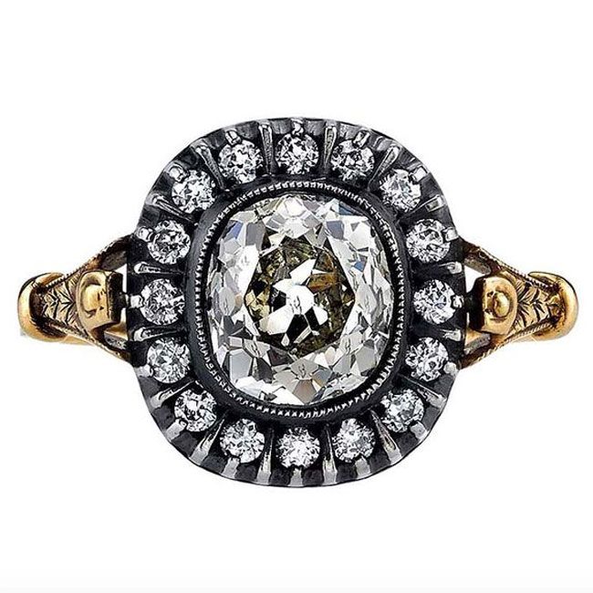 classic victorian design this antique engagement ring