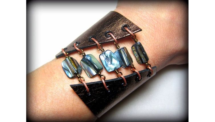 abalone bracelet