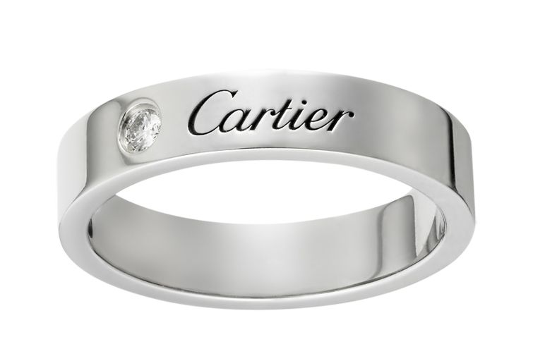 cartier platinum ring