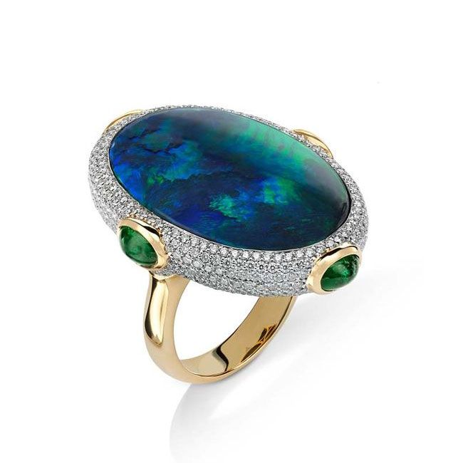 Couture Blues Pamela Huizenga Ring