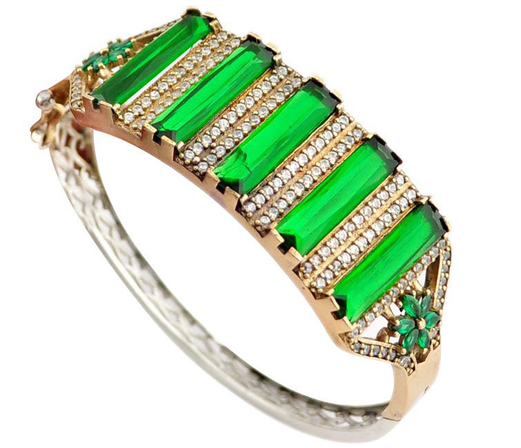 emerald bangle