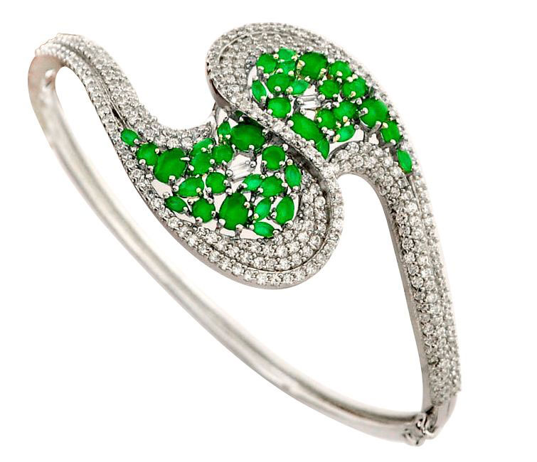 emerald bangle