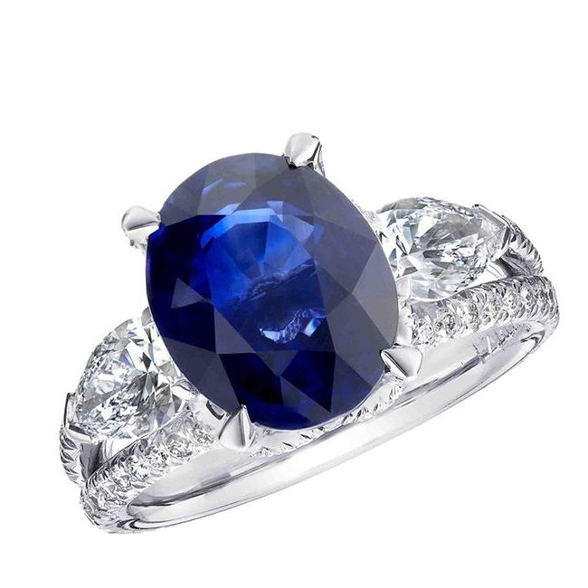 faberge devotion blue sapphire ring