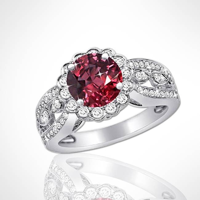 gemstone wedding ring