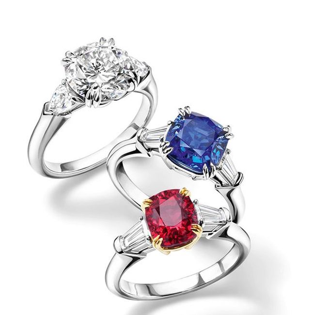 harry winston ruby sapphire engagement ring