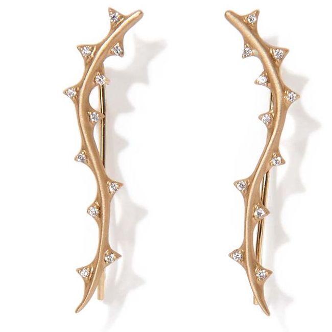 Michelle Fantaci Thorn Ear Cuffs