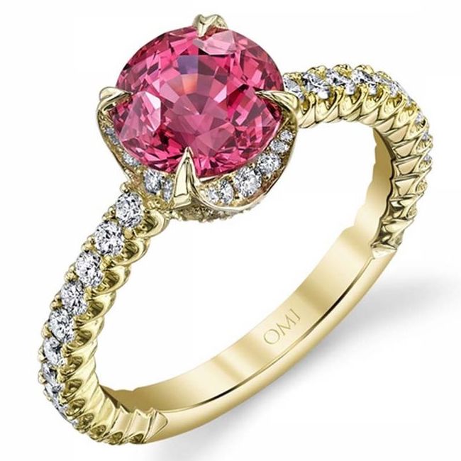 omi prive pink sapphires engagement rings