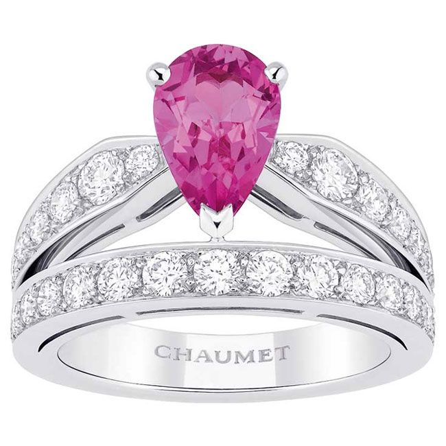 pink sapphire engagement ring