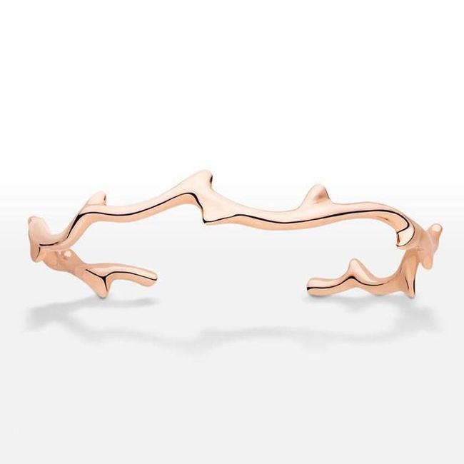 rose gold dior bracelet from the bois de rose collection