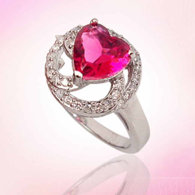 ruby engagement ring