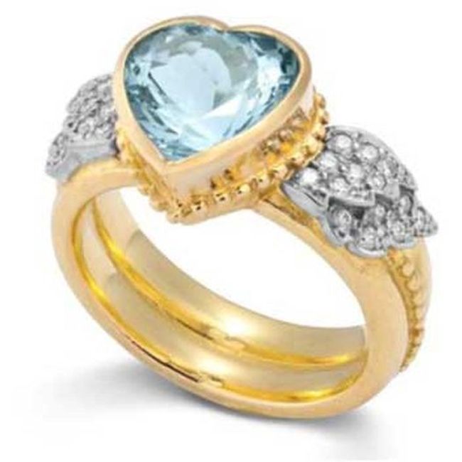 Sophie Harley Aquamarine Ring