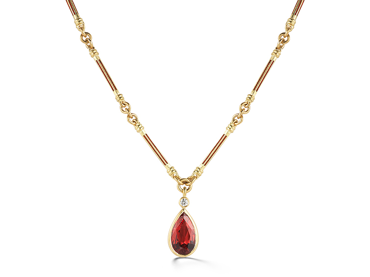 spinel pendant