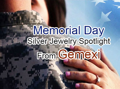 Memorial Day Silver Jewelry Spotlight from Gemexi