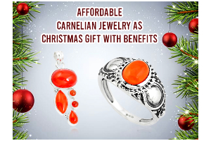 Affordable Carnelian Jewelry As Christmas Gift With Benefits