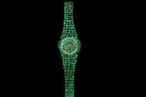 Backes & Strauss Unveils Million Dollar Emerald Green Watch