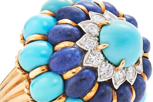 Jewelry Brings Smile on the Woman’s Face