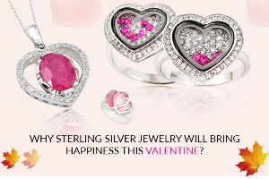 Why Sterling Silver Jewelry will Bring Happiness this Valentine?