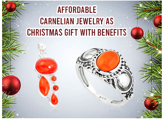 Affordable Carnelian Jewelry As Christmas Gift With Benefits Image