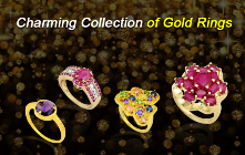 Charming collection of Gold Rings