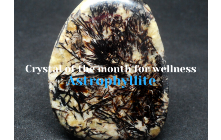 Crystal of the month for wellness - Astrophyllite gemstone