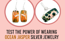 Test The Power Of Wearing Ocean Jasper Silver Jewelry