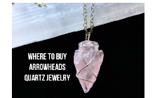 Where To Buy Arrowheads Quartz Jewelry
